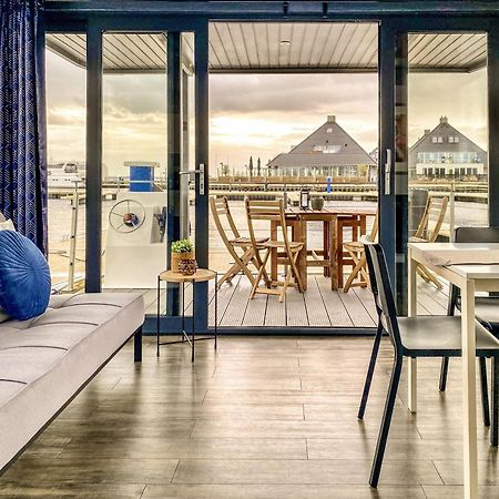 Offingawier Houseboat Blue Sneekermeer מראה חיצוני תמונה